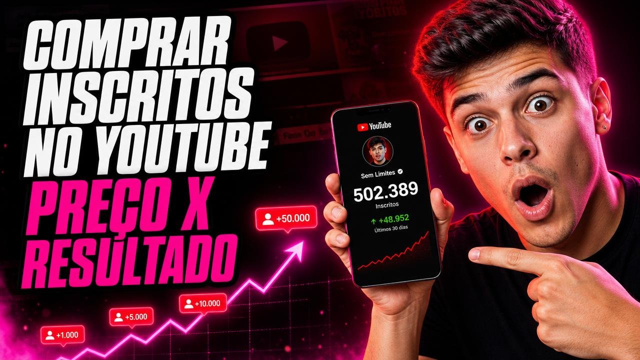 Comprar 1.000 Inscritos no YouTube para Monetizar: Quanto Custa