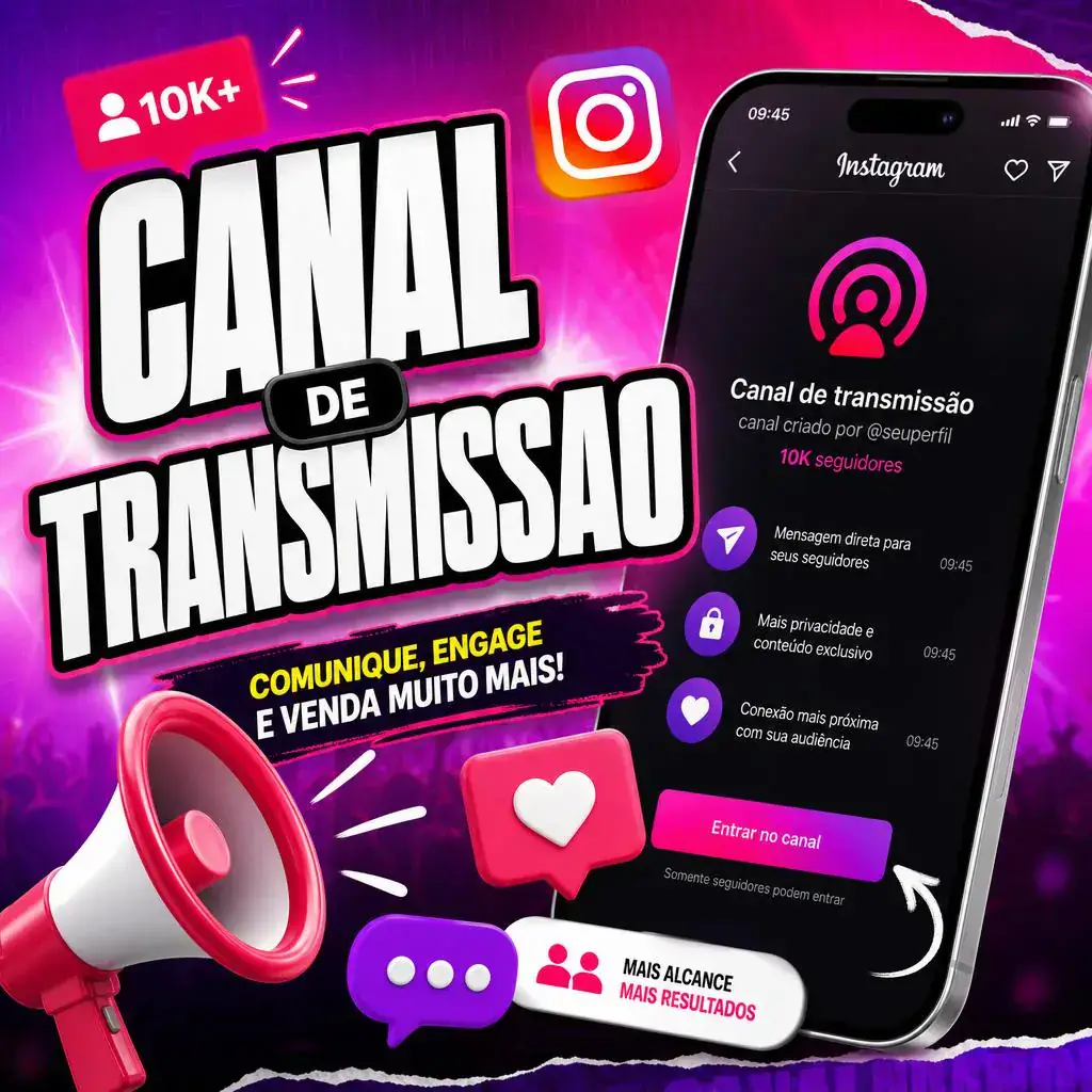 Como Configurar Canais Transmissão Instagram