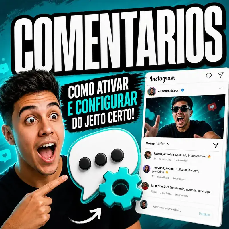 Como Configurar Comentários Instagram