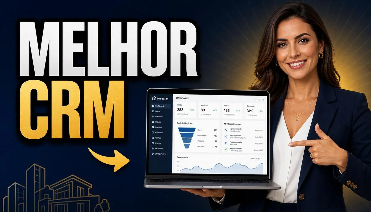 Melhor CRM para Imobiliária 2026 Comparativo Completo