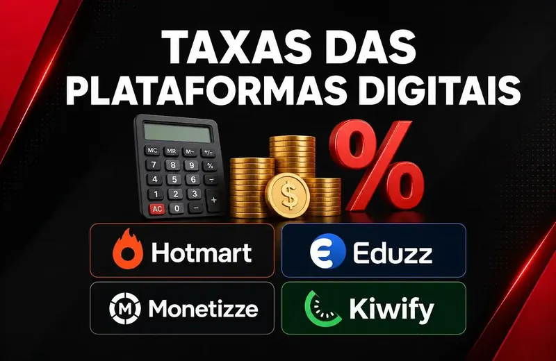 Digital Platform Fees 2026: Hotmart, Eduzz, Monetizze and Kiwify