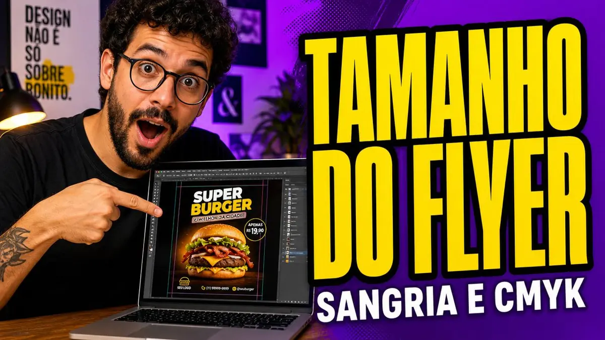 Tamanho de Flyer: Medidas, Sangria e CMYK (Guia do Arquivo)