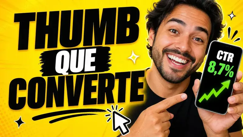 Como Fazer Uma Thumbnail que Aumenta o CTR no YouTube